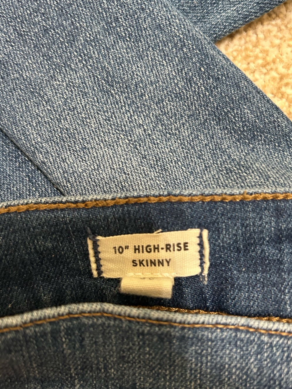 NEW Madewell 10" High Rise Skinny Jean Tulip-Hem somerset wash stretch denim 30 - Picture 9 of 12